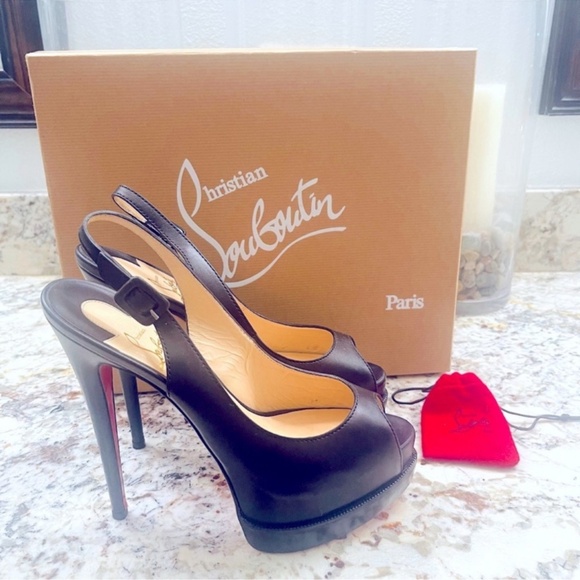 CHRISTIAN LOUBOUTIN HEELS - Picture 1 of 7